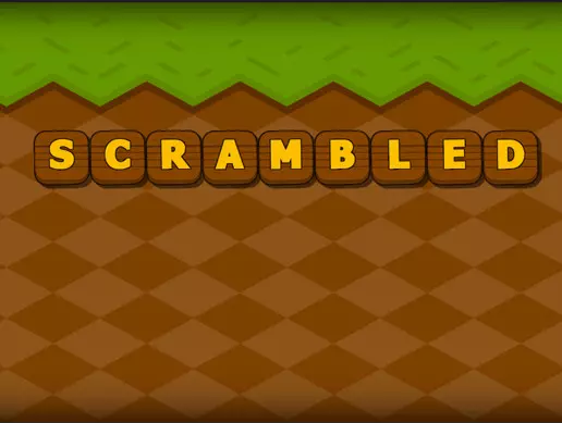 Scrambled Word Game 