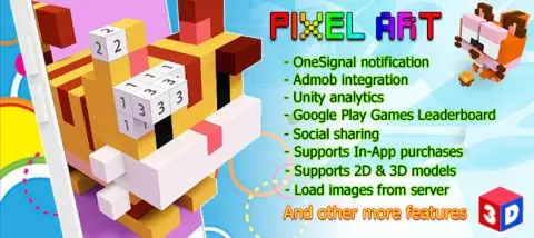 Pixel Art  Number Coloring 3D + 2D + Full Monetization features