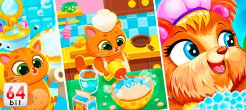 Pet Wash And Care Kids Game 