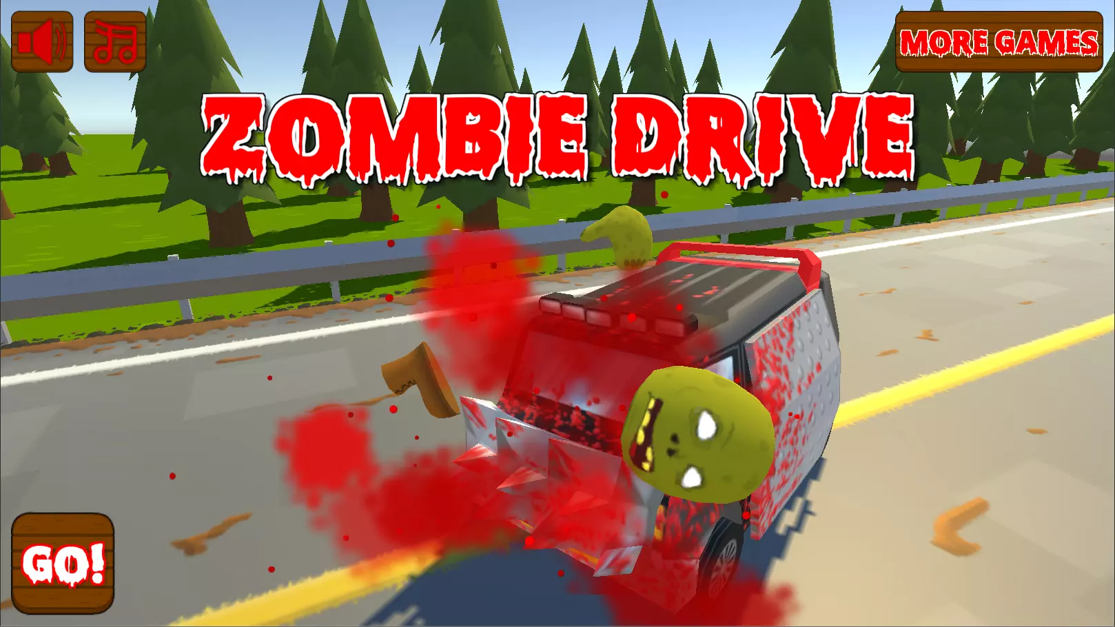 Zombie Drive  Full Game Template 