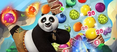 Panda & Fruit Farm  Match 3 complete game 