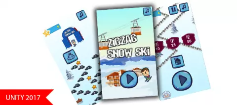 ZigZag Snow Ski Complete Project