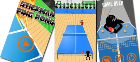 Stick Man Ping Pong Complete Project