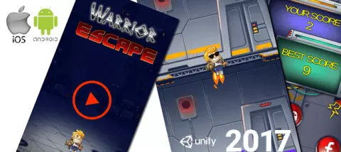 Warrior Escape Full Source Code Project
