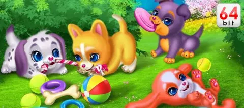 Puppy Care Kids Game Unity 2D 